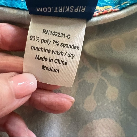 Rip Hawaii Length 3 Vintage Pattern Aussie Floral - Picture 6 of 8